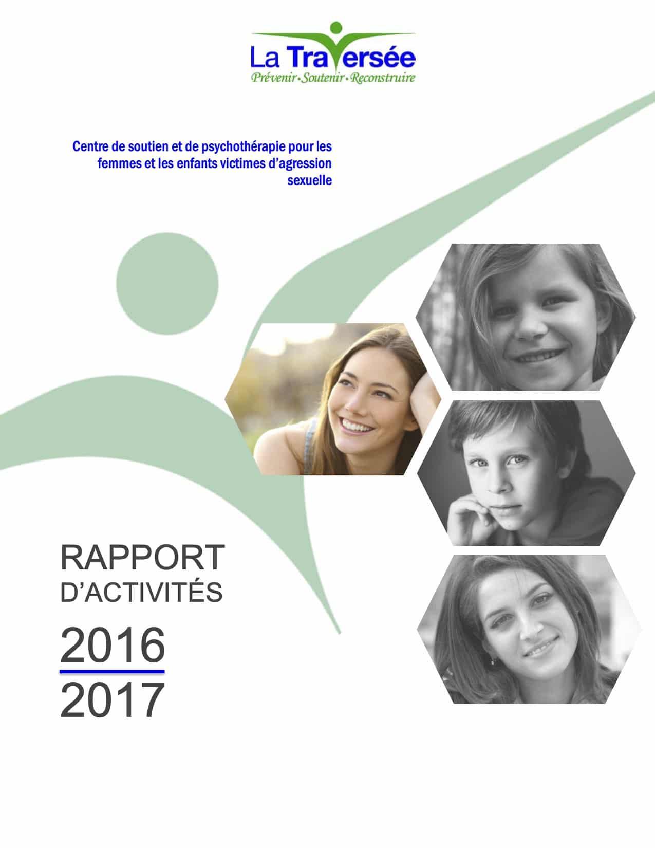 La Traversée - Rapport d'activités 2016-2017