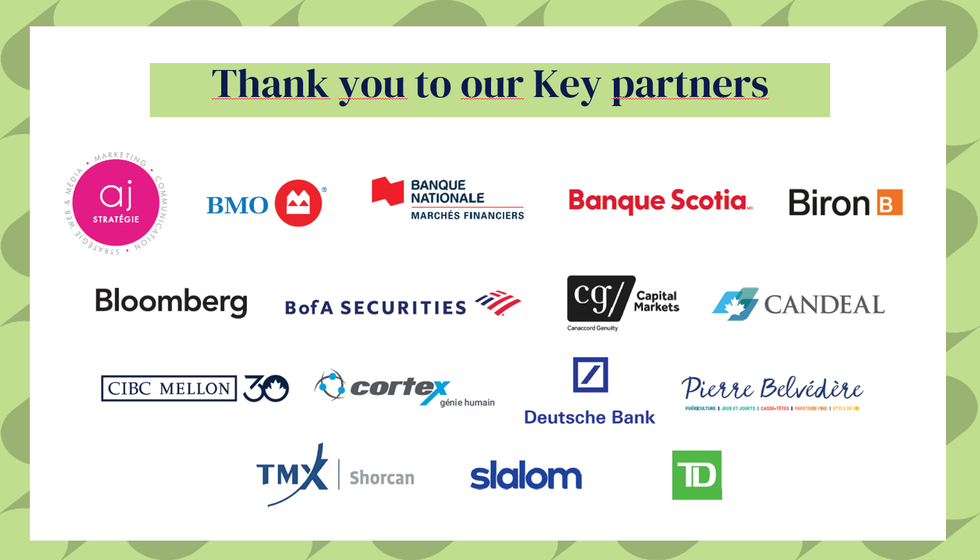 Our Key partners for the golf tournament of 2026