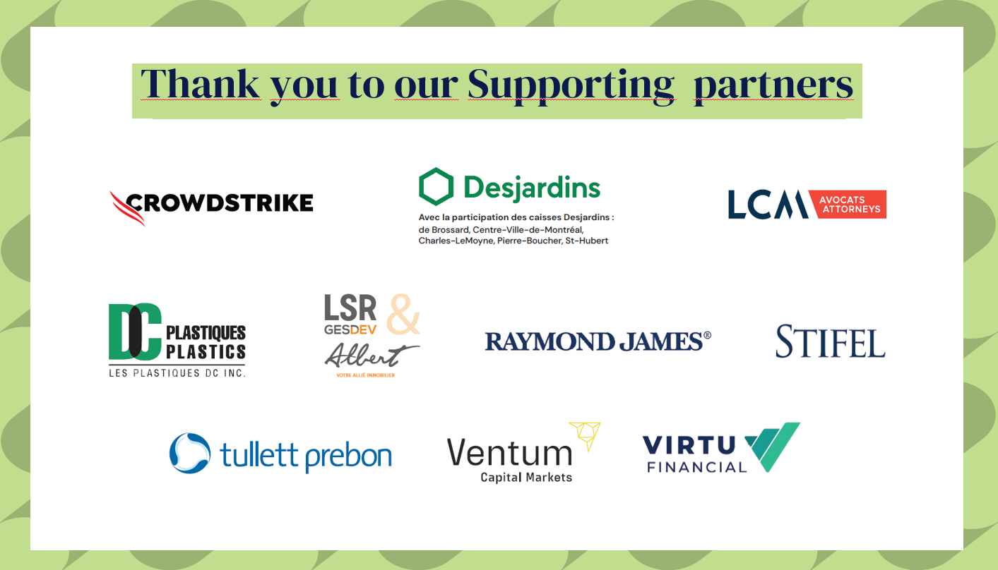 Our supporting partners for the 32nd golf classic of 2026